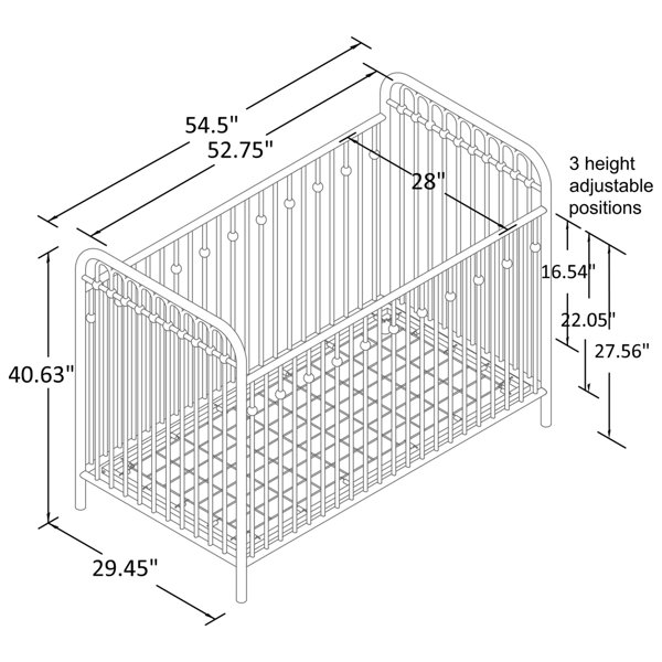 Little Seeds Monarch Hill Ivy Crib Reviews Wayfair